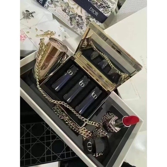 SOLD - DIOR Rouge Minaudiere The Atelier of Dreams Limited Edition Coffret Set - Picture 8 of 16